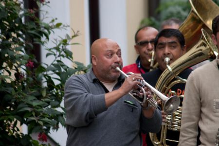 Schwermetall Blasmusik Musikinstrumente Blechbläser Holzbläser Brassband