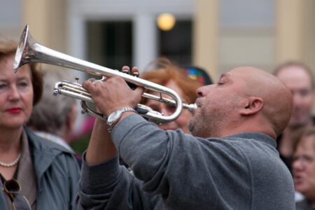 Schwermetall Blasmusik Musikinstrumente Blechbläser Holzbläser Brassband