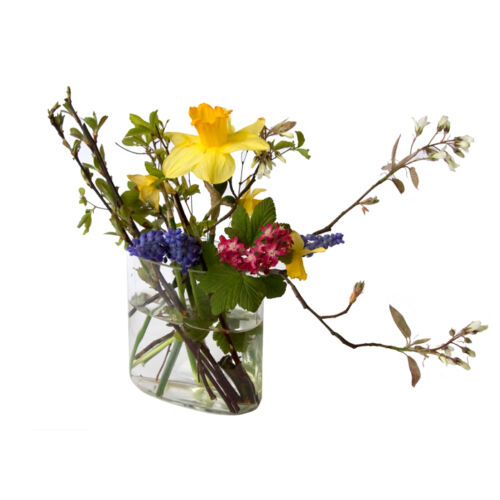 Serien Blumenvasengestaltung im Jahreswechsel