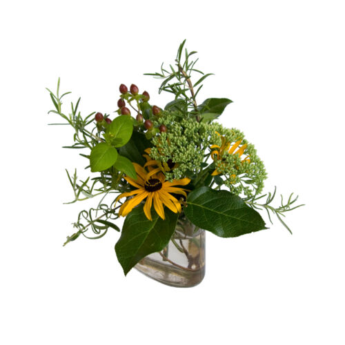 Serien Blumenvasengestaltung im Jahreswechsel