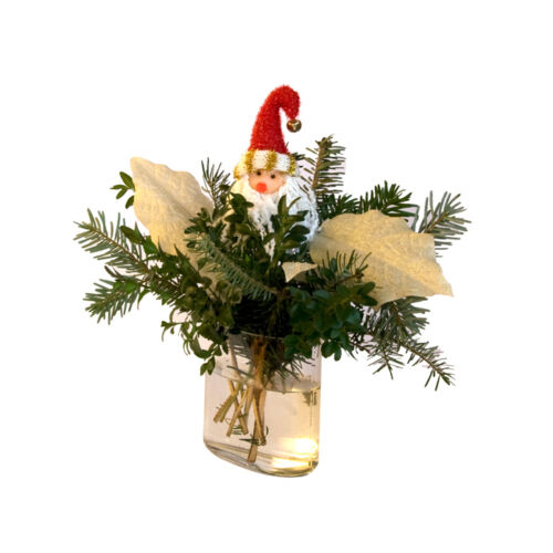 Serien Blumenvasengestaltung im Jahreswechsel