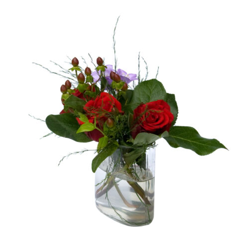 Serien Blumenvasengestaltung im Jahreswechsel