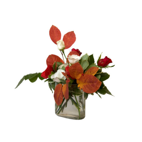 Serien Blumenvasengestaltung im Jahreswechsel